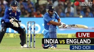 Live Cricket Score India vs England, 2nd ODI at Cuttack; India win by 15 runs